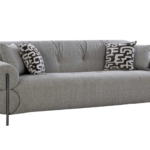 casablanca fabric sofa three seater